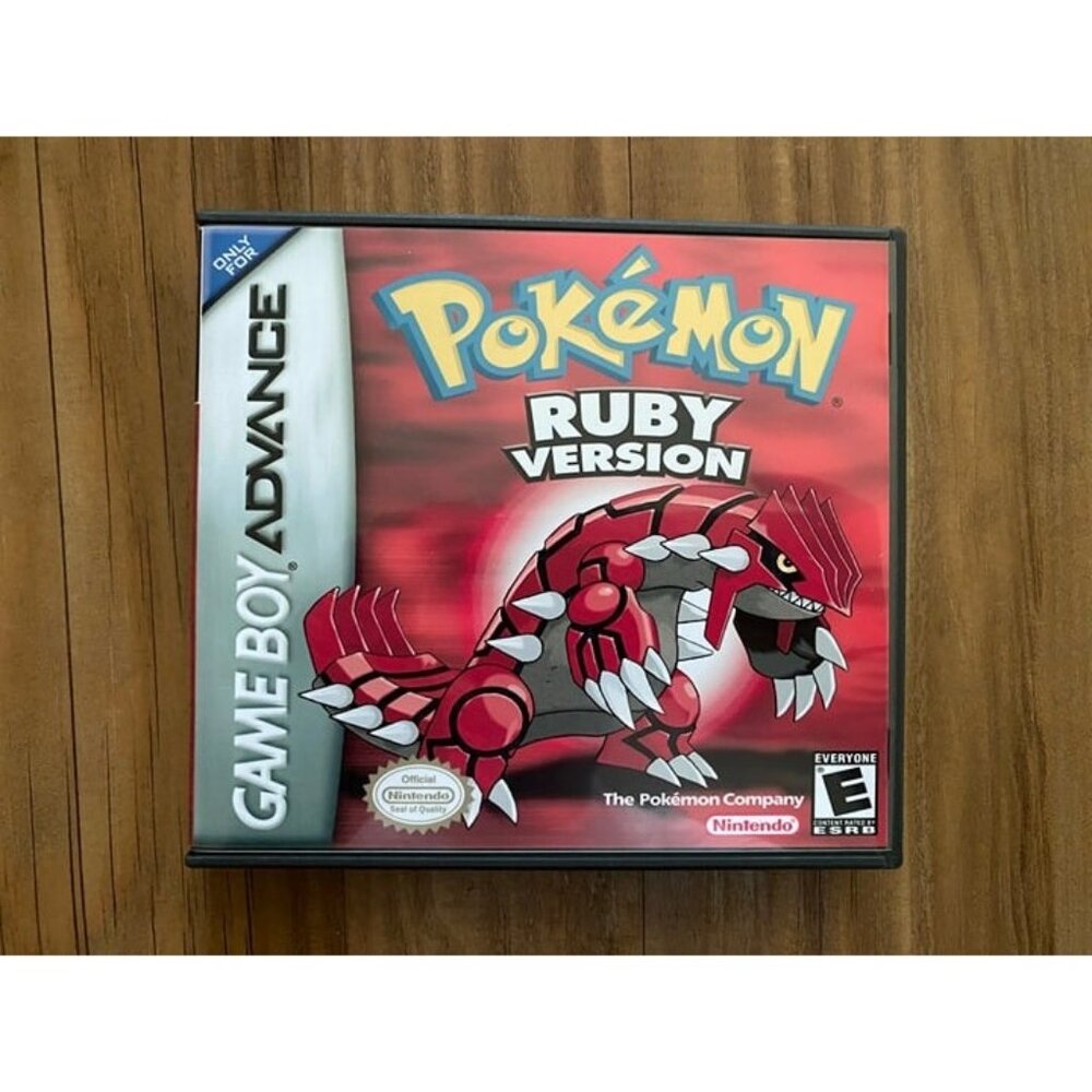Pokemon Ruby Custom Game Case (Aftermarket Case Only)